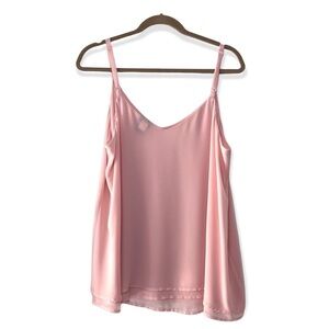 Torrid Sophie Peach Double Layer Chiffon Swing Cami. Size 1
